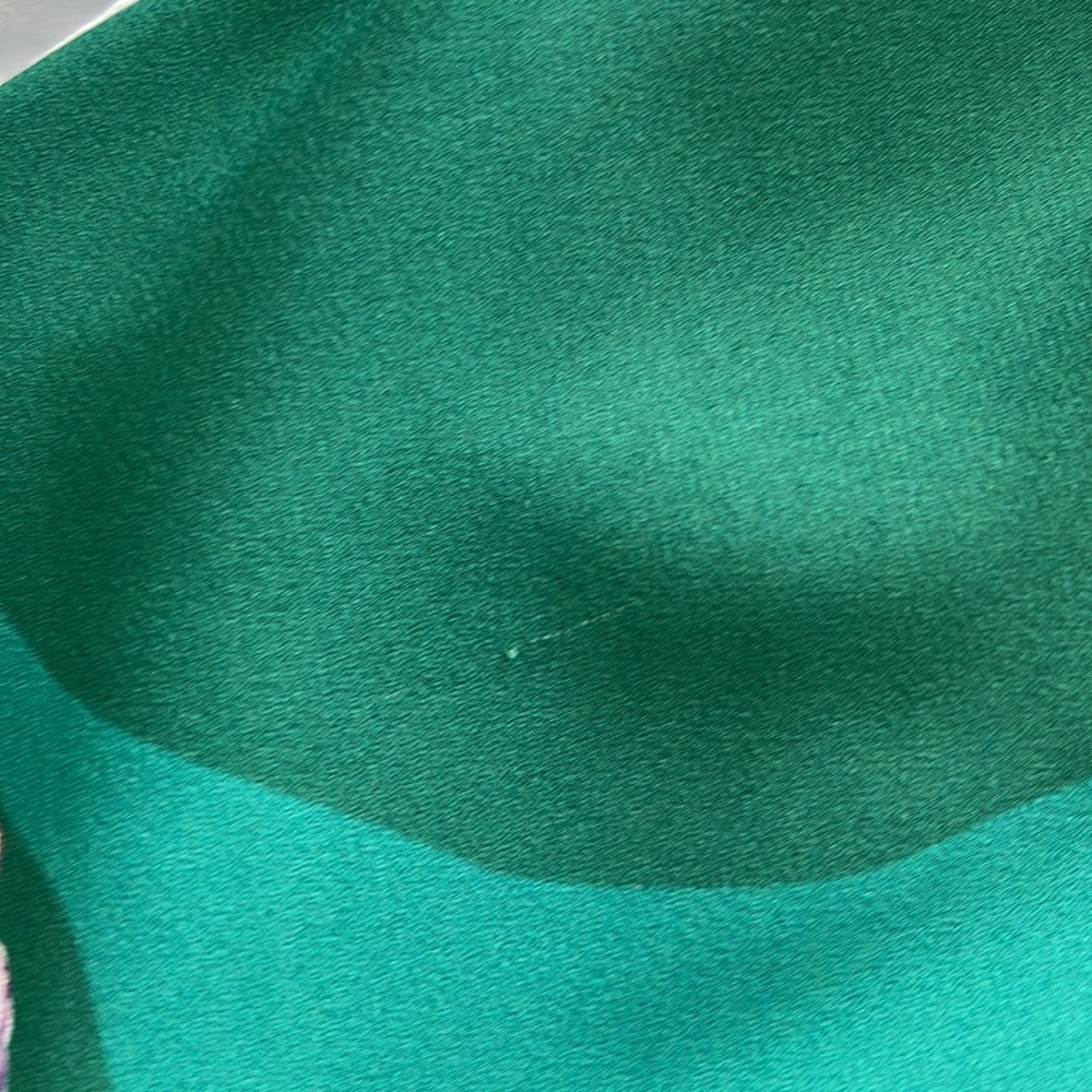 Aritzia Babaton Wallace Floral Green Wrap Dress - Picture 10 of 12